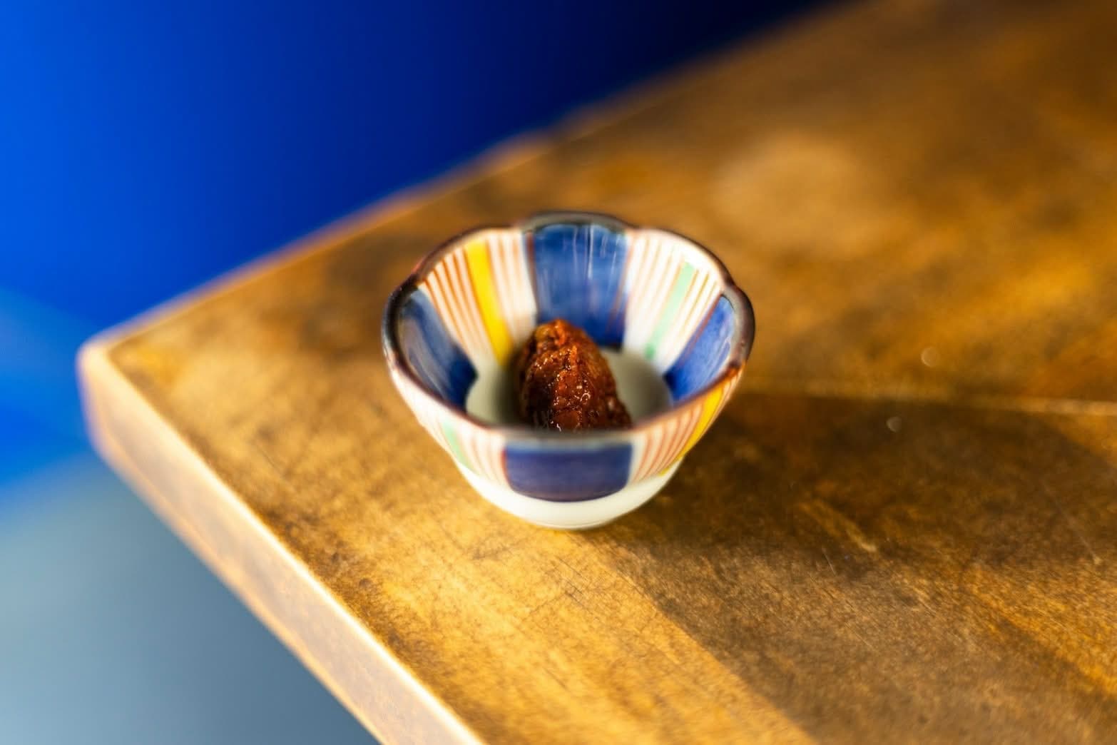 のどぐろ丼に追加できる有料トッピング「生七味」の写真。